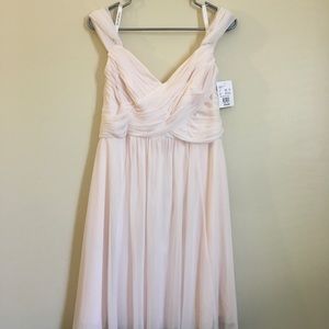 David’s Bridal bridesmaid dress.